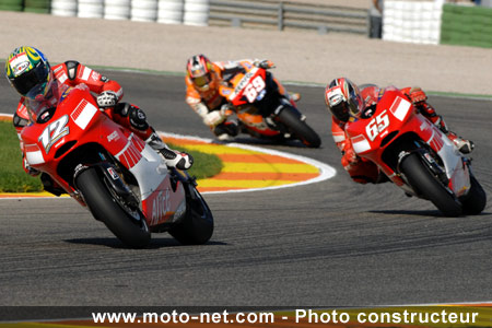 Grand Prix Moto de Valence 2006 : le tour par tour sur Moto-Net