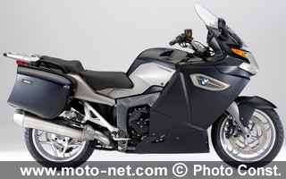 K 1300 GT Bleue - Nouveautés 2009 BMW : Les nouvelles K 1300 R, S et GT débarquent