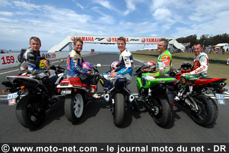 Les manches Superbike et Supersport de Phillip Island 2007 sur Moto-Net