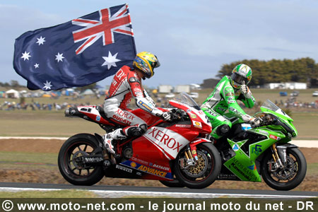 Les manches Superbike et Supersport de Phillip Island 2007 sur Moto-Net