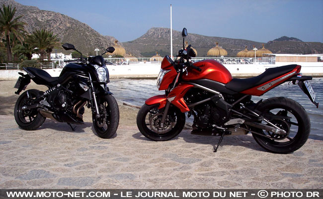 Essai kawasaki ER-6N 2009 : peaufinée pour mieux régner !