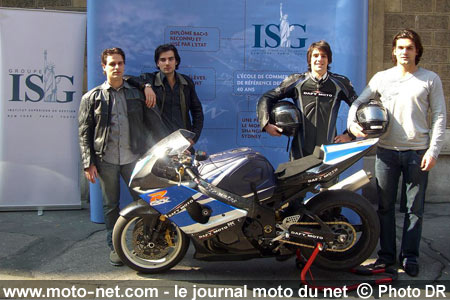 L'Institut supérieur de gestion s'engage aux 4H de Carole pour les accidentés de la route
