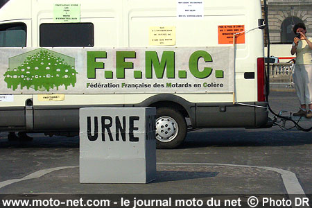 Les motards se rappellent au bon souvenir des candidats à l'élection présidentielle