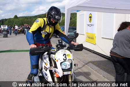 Championnat du monde des rallyes 2007, Belgian Moto Tour : deuxième étape, Du riffifi sous le soleil !