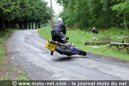 Championnat du monde des rallyes 2007, Belgian Moto Tour dernière étape : Lejeune en tête, Tallone à ses trousses...