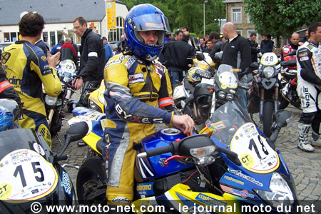 Championnat du monde des rallyes 2007, Belgian Moto Tour : deuxième étape, Du riffifi sous le soleil !