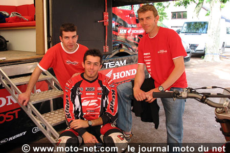 Championnat de France d'enduro - Nuit-Saint-Georges (Côte d'Or) : Marc Germain, Mickaël Pichon et Fabien Planet s'installent aux commandes du Championnat de France