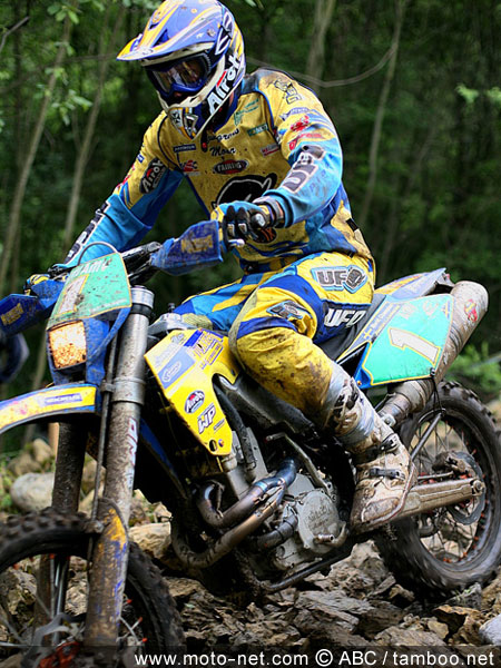 Championnat du monde d'enduro GP Leovince d'Italie 2007 : les pilotes d'Europe du nord confortent leur avance