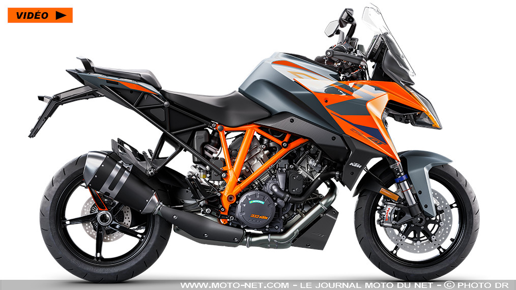 KTM civilise un poil sa bestiale 1290 Super Duke GT pour 2022