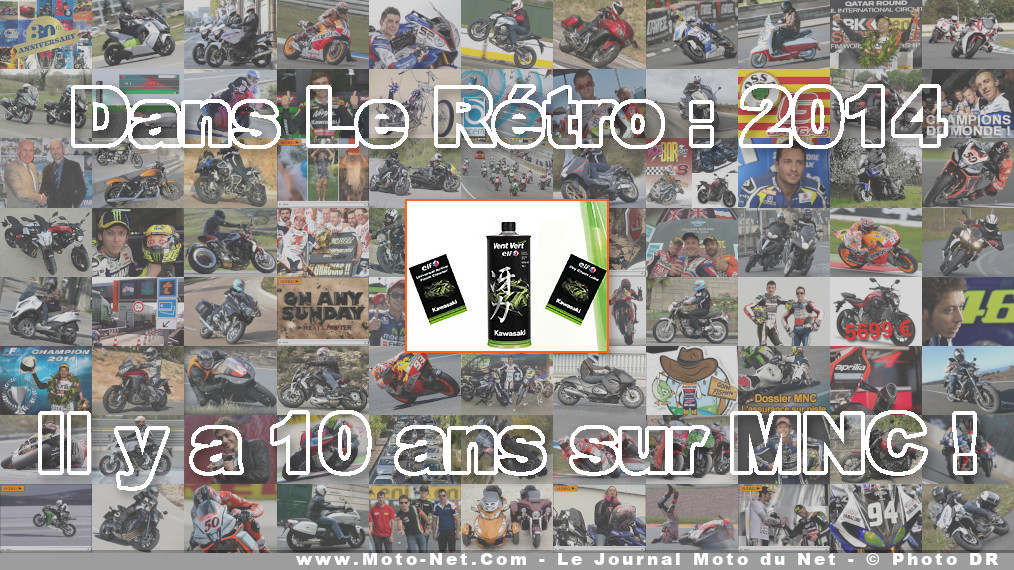 Il y a 10 ans : Ça baigne dans l'huile entre Elf moto et Kawasaki !