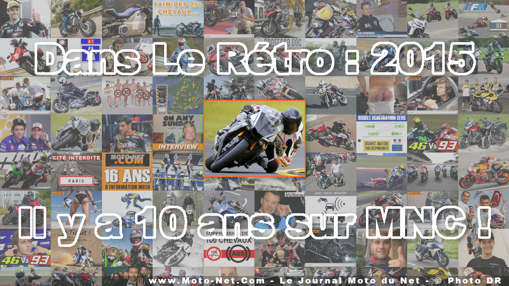 Il y a 10 ans : Essai Yamaha R1 et R1M 2015, avec ou sans M, on aime !