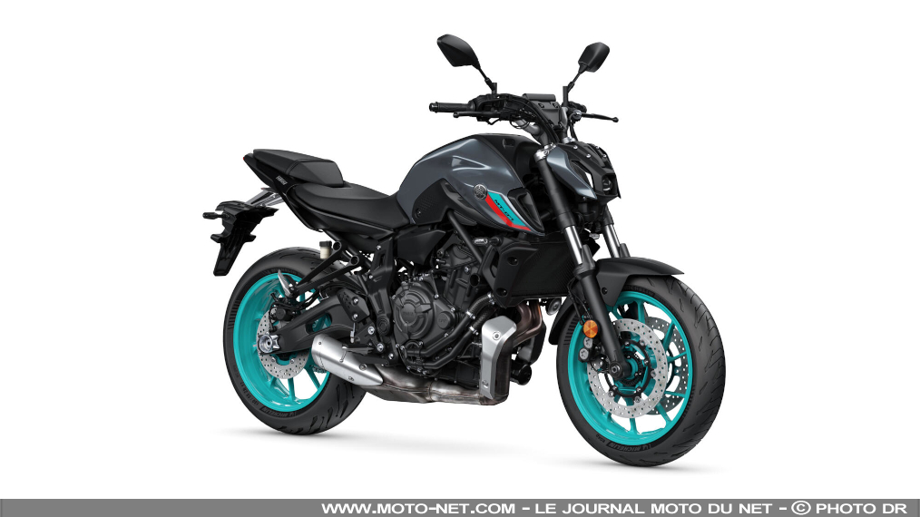 Fiche technique moto Yamaha MT-07 2023