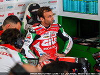 Johann Zarco en délicatesse sur la piste de Jerez