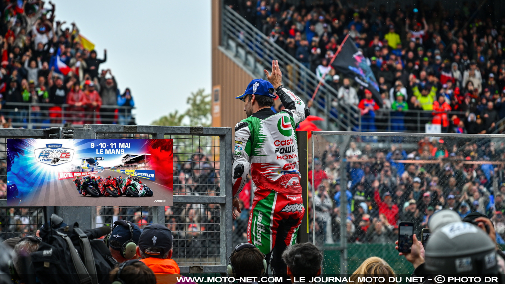 GP de France moto 2025 : l'édition de tous les records 

Le Grand Prix de France MotoGP 2025 restera dans les annales pour la victoire historique de Johann Zarco sur la Honda-LCR, au lendemain de la pole record de Fabio Quartararo avec la Yamaha. En parlant de record, justement, la course du Mans fait le plein…
