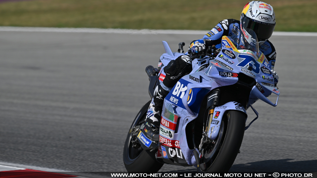 Grille de départ MotoGP du GP de Catalogne 2025

Alex Marquez signe le nouveau record du circuit Catalunya-Barcelone pendant les qualifications du GP de Catalogne. Le pilote Ducati-Gresini, 2ème au provisoire, s'élancera devant Fabio Quartararo et Marc Marquez. Johann Zarco est septième sur la grille de départ à Montmelo.
