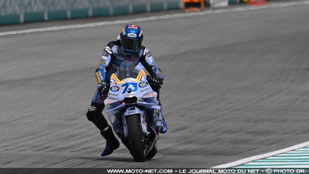 Résultats et classements du Moto GP de Malaisie 2025
Alex Marquez devient vice-champion du monde MotoGP au Grand Prix de Malaisie grâce à sa deuxième place au sprint puis sa victoire en solitaire en principale. Francesco Bagnaia, de retour aux sommets, alterne succès et... crevaison !
 Résultats et classements du Moto GP de Malaisie 2025
Alex Marquez devient vice-champion du monde MotoGP au Grand Prix de Malaisie grâce à sa deuxième place au sprint puis sa victoire en solitaire en principale. Francesco Bagnaia, de retour aux sommets, alterne succès et... crevaison !