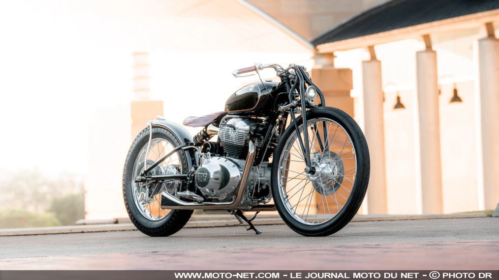 Projet Delta par Purpose Built Moto : la Super Meteor 650 devient Royal 