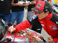Illustation de : Marc Marquez lance son Moto GP d'Allemagne 2025