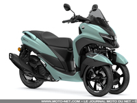 Illustation de : Fiche technique scooter Yamaha Tricity 125 2025