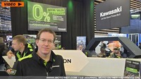 Les nouveautés Kawasaki au salon moto de Lyon en vidéo