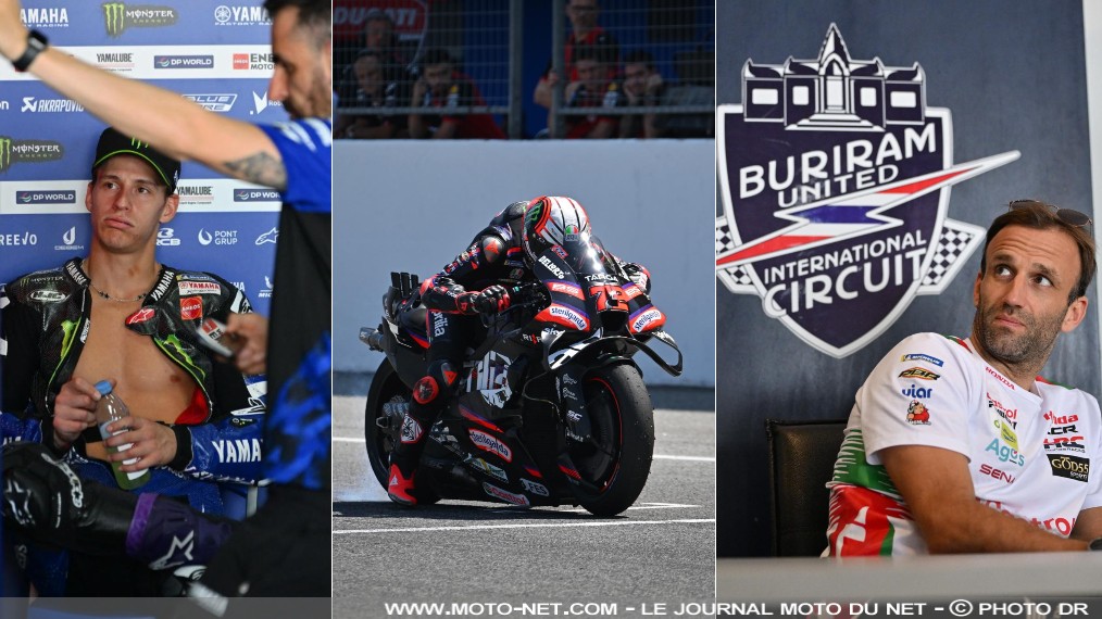 Les français en souffrance aux derniers tests MotoGP à Buriram