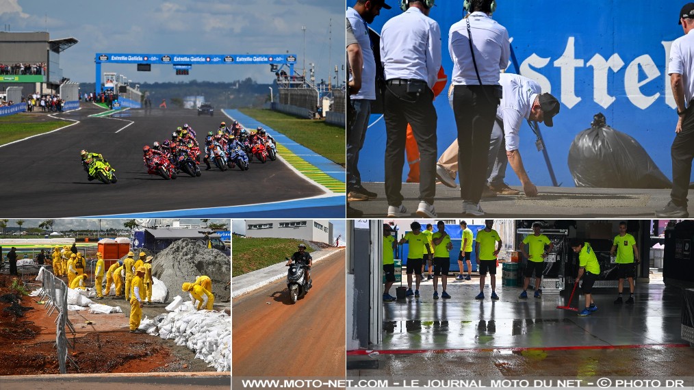 Le Grand Prix du n'importe quoi sur le circuit Goiânia au Brésil

Le Grand Prix du Brésil 2026 restera dans les annales du sport moto comme la plus navrante démonstration de la priorité donnée à l'argent sur la sécurité. Le circuit de Goiânia n'était pas en état de recevoir une course MotoGP, n'en déplaise au prometteur et à la FIM.  
