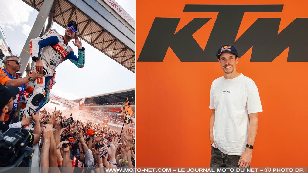 Alex Marquez et Fabio Di Giannantonio sur la KTM officielle en 2027

L'équipe officielle KTM fait son marché dans les teams satellites Ducati avec le recrutement d'Alex Marquez et de Fabio Di Giannantonio pour la saison 2027, première année des nouveaux prototypes MotoGP de 850 cc. 

