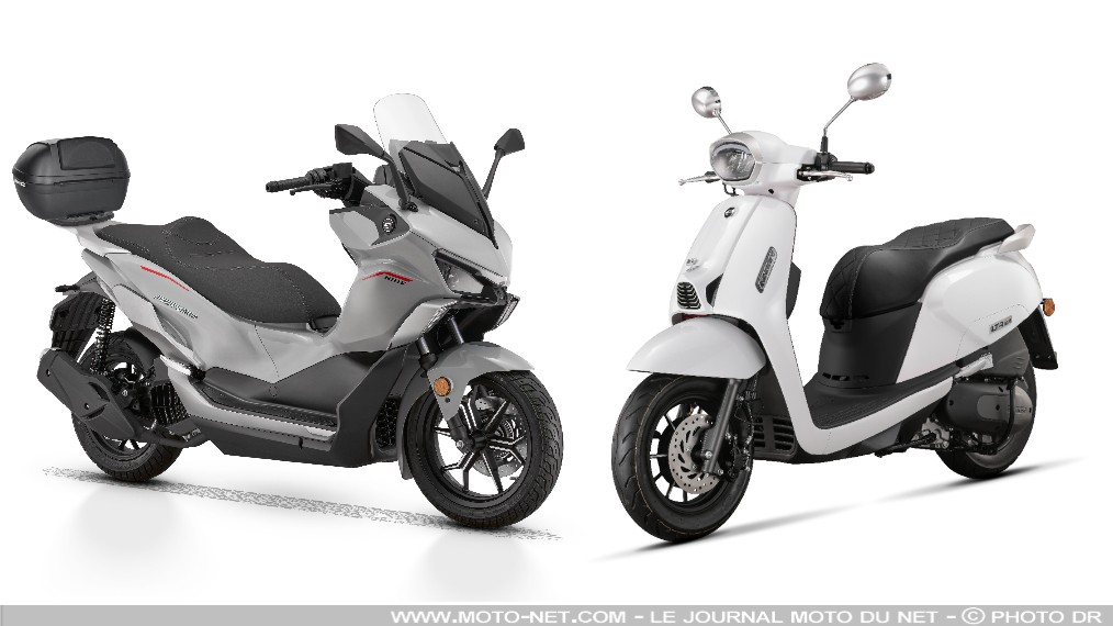 Nouveautés scooters QJMotor 2026 : Fort 125 N et LTR 125