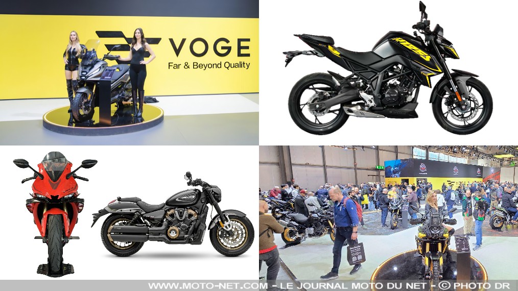 Voge dévoile le scooter SR450X et le roadster R125S. Mais pas que !