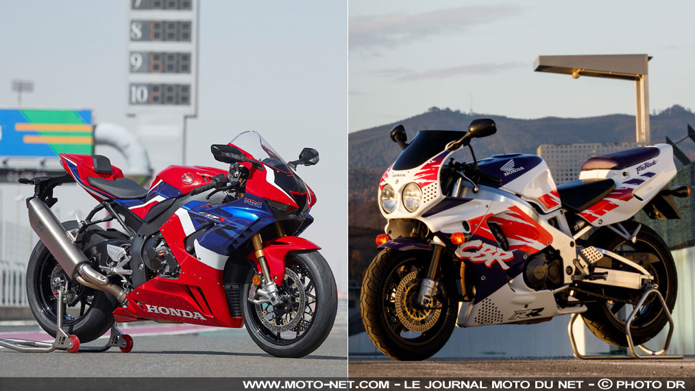 Honda CBR1000RR(R) : 30 ans de saga Fireblade