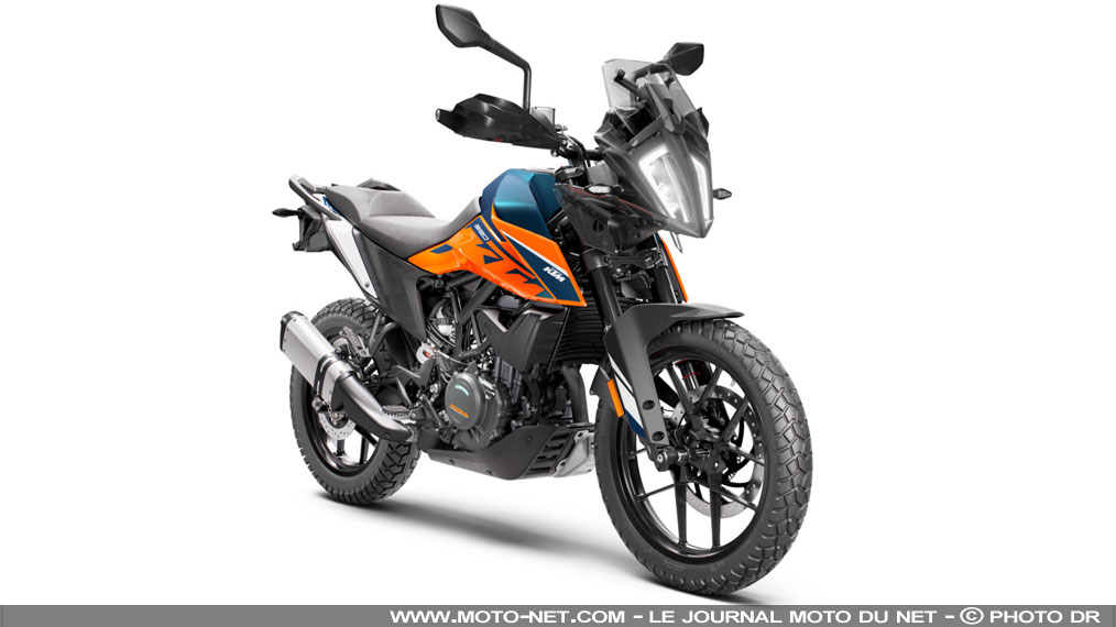 Petites évolutions pour la KTM 390 Adventure 2022