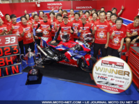 La Fireblade du HRC remporte les 8 heures de Suzuka 2023