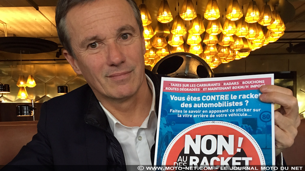 Nicolas Dupont-Aignan entre en campagne contre les 80 km/h