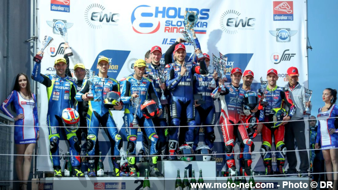 Yamaha remporte les 8H de Slovaquie et Suzuki prend les commandes du championnat du monde d'endurance