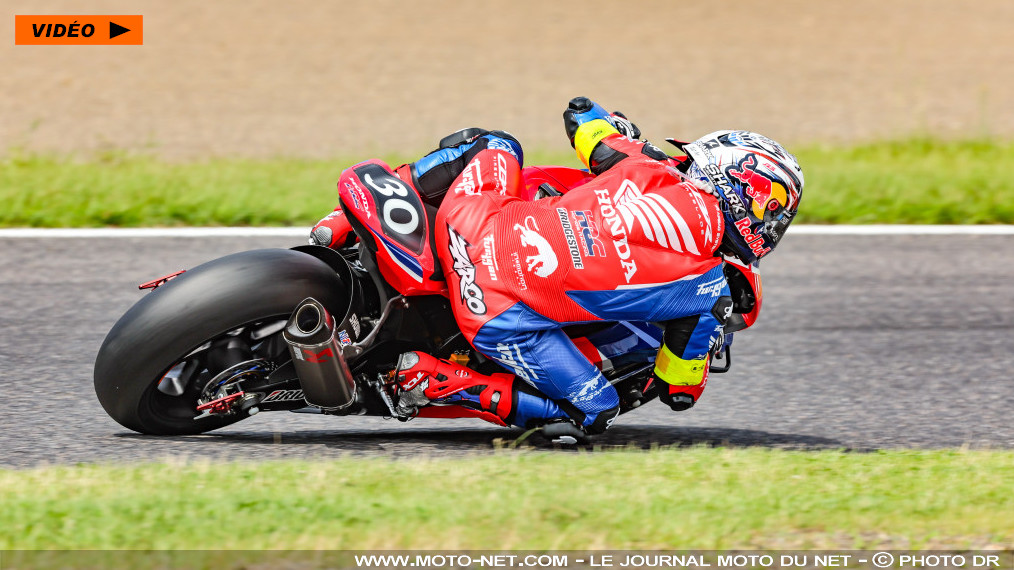 Première course... et victoire en Endurance pour Zarco sur la Honda n°30 !