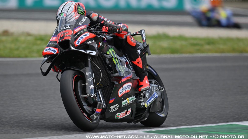 Triplé Aprilia aux qualifications du Grand Prix d'Italie 2026 !

Marco Bezzecchi, Raul Fernandez et Jorge Martin signent le premier triplé Aprilia sur une grille de départ MotoGP au Grand Prix d'Italie 2026 ! Une façon parfaite de célébrer l'arrivée de Monster comme sponsor-titre des RS-GP officielles (enfin) ! Marc Marquez est à l'aspi, tandis que Cal Crutchlow s'élancera dernier mais réduit son retard d'une seconde pleine depuis vendredi.

