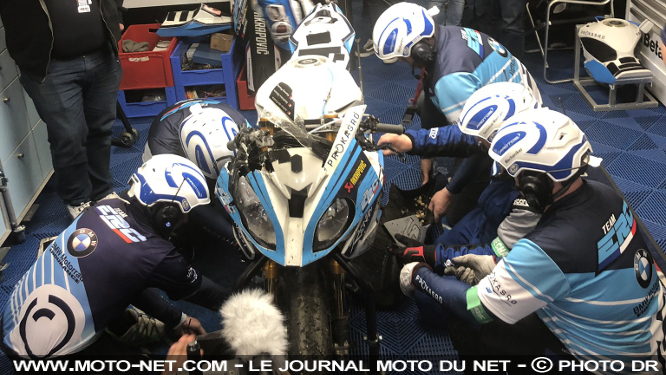 Abandon pour la BMW ERC et la Yamaha du YART aux 24H Motos 2019