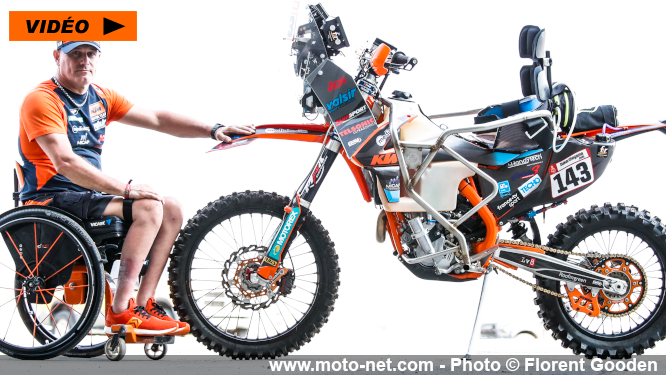 Pourquoi le motard paraplégique Nicola Dutto a abandonné son premier Dakar