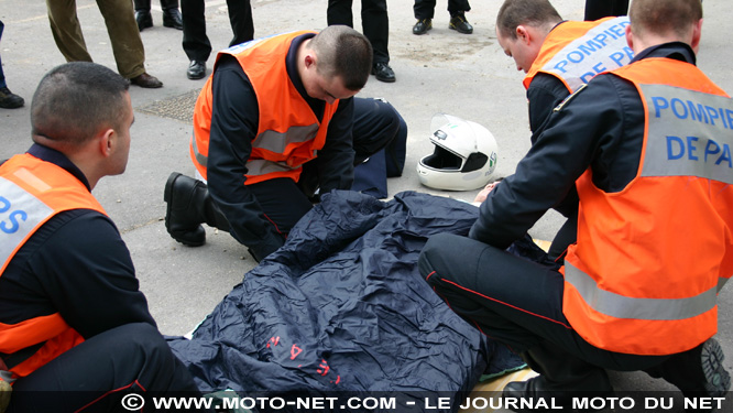 Les accidents de moto coûteraient deux fois plus cher que les accidents de voiture