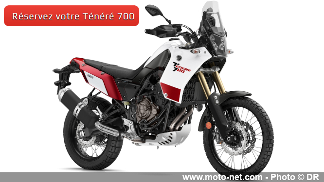 La Yamaha Ténéré 700 est disponible en achat en ligne jusqu'au 31 juillet 2019