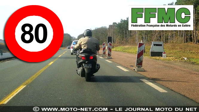 Action nationale de la FFMC les 14 et 15 avril contre la limitation à 80 km/h