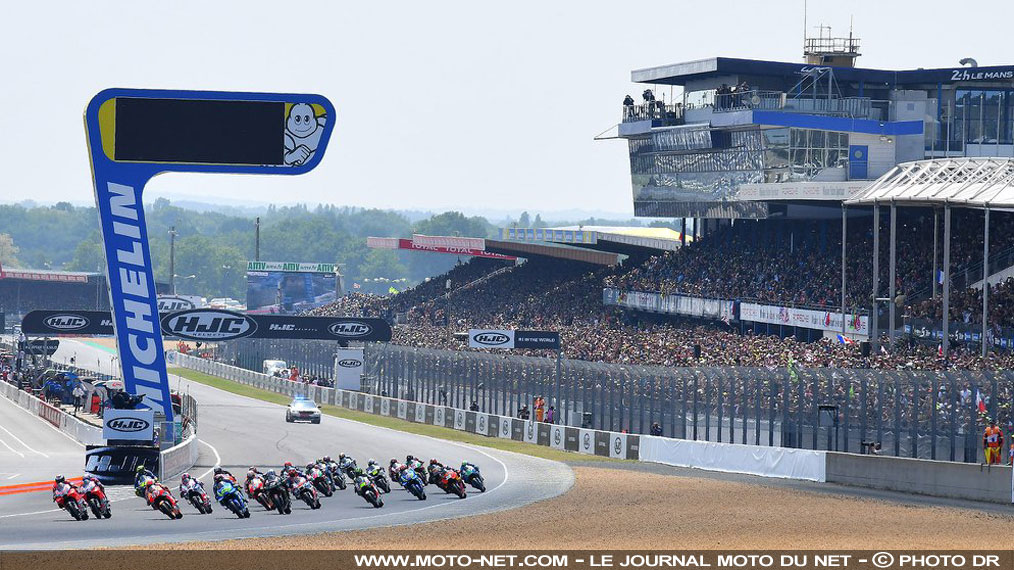 Le Grand Prix de France moto 2018 remporte la course de l'affluence