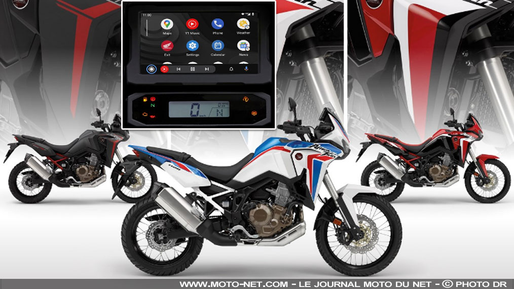 La Honda Africa Twin CRF1100L télécharge Android