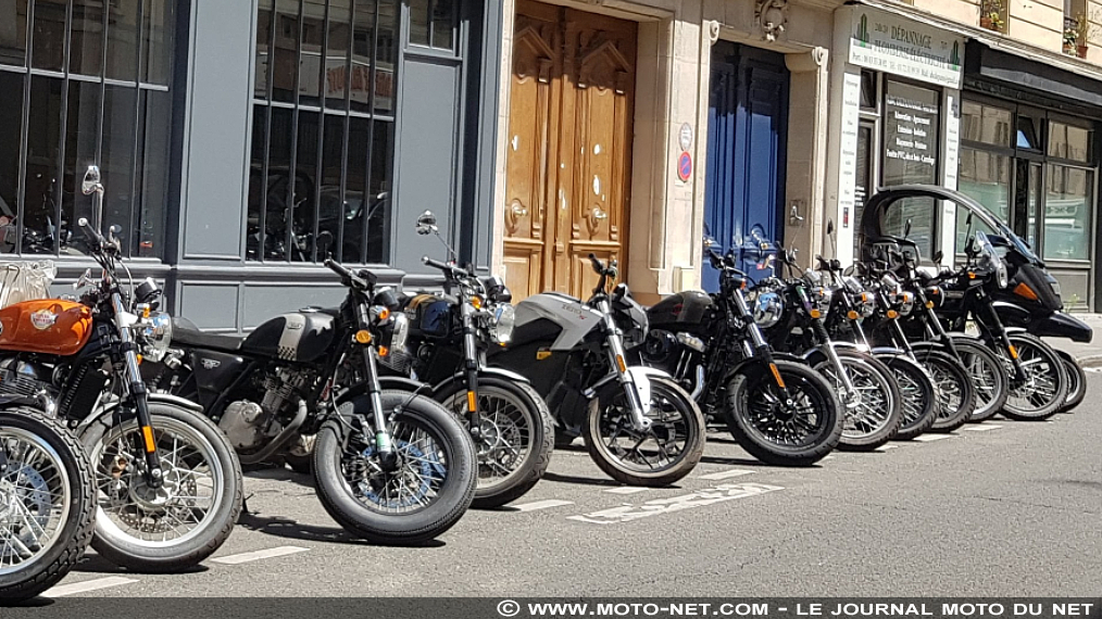 Le stationnement payant moto et scooter rapporte à Paris