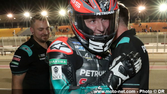 GP du Qatar - Quartararo (16ème) : Mieux vaut faire des erreurs en début de saison