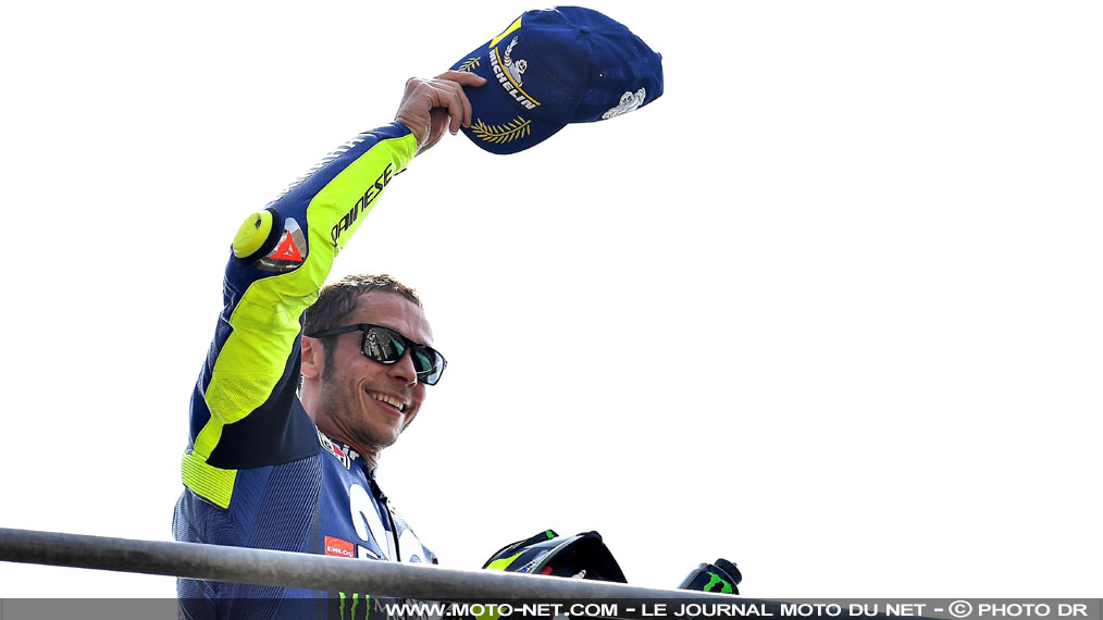 GP de France MotoGP - Rossi (3ème) : J'espère pouvoir continuer comme ça