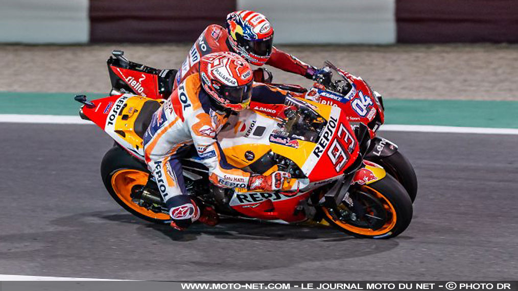 GP du Qatar - Marquez (2ème) : C'est exactement comme l'année dernière !