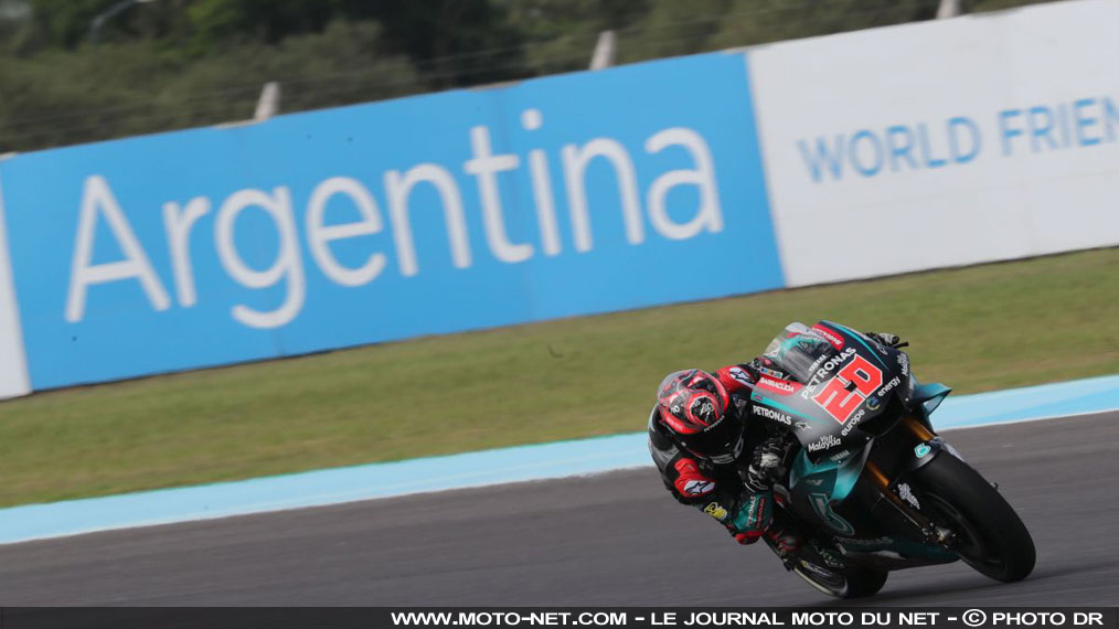 GP d'Argentine 2019 - Quartararo (8ème) : J'ai beaucoup appris !