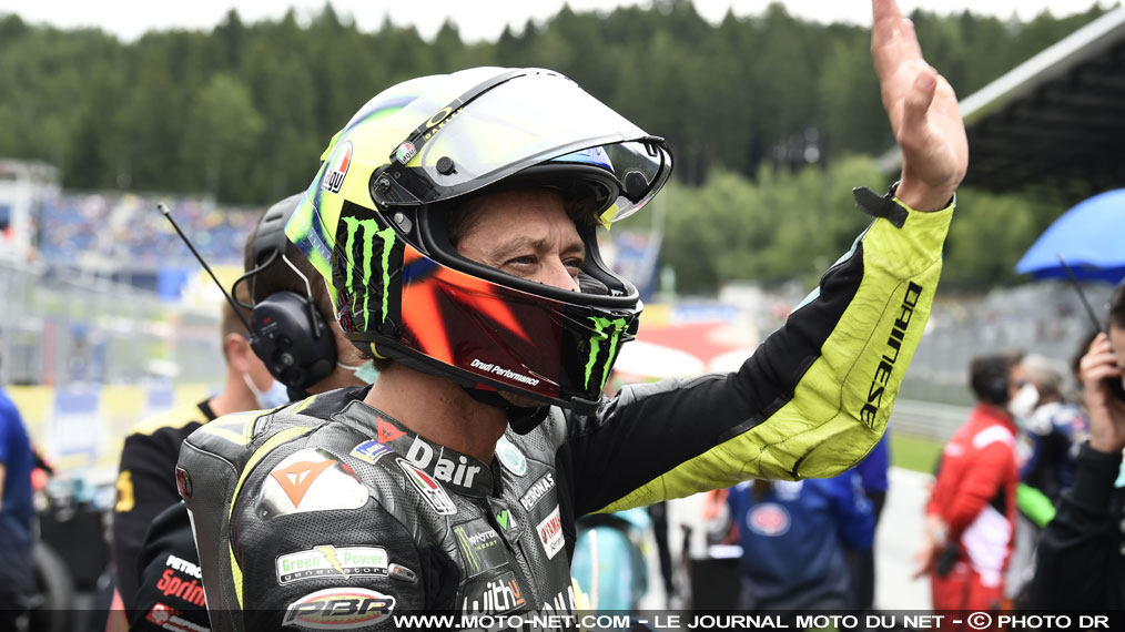 Valentino Rossi (13ème) se contente de son rythme en retrait(e) au GP de Styrie 