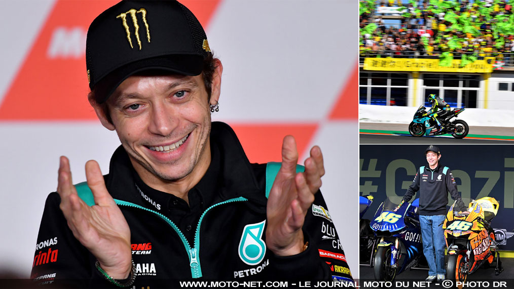 Valentino Rossi, Légende du MotoGP, fier de son top 10